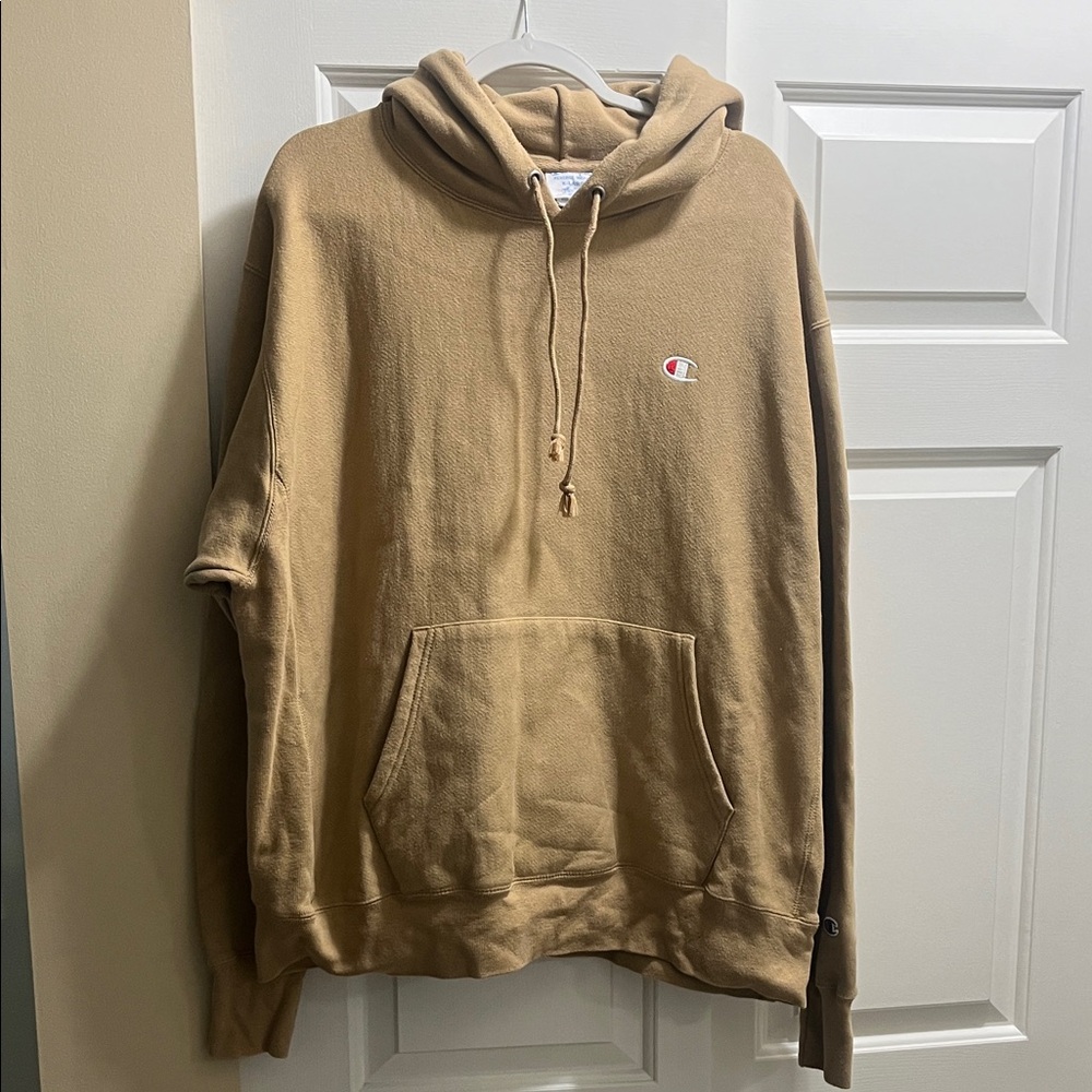 Champion Men's Tan Hoodie